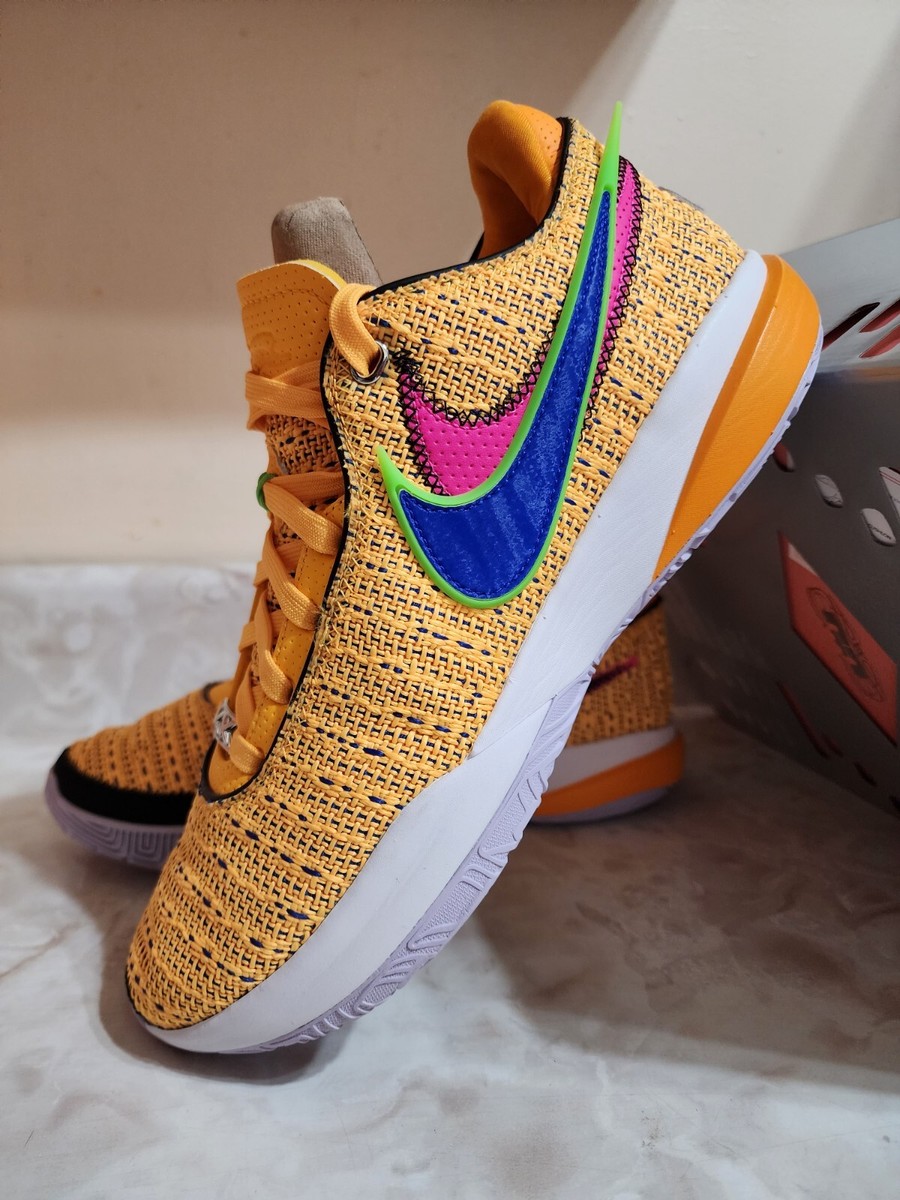 Men's Size 10 Nike Lebron 20 XX Laser Orange Basketball Shoes