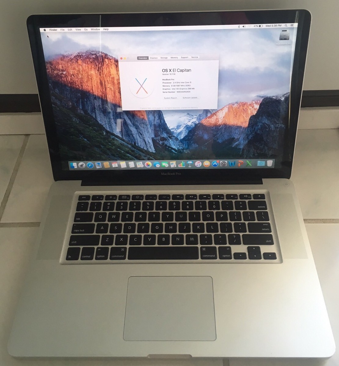 Apple MacBook Pro 15
