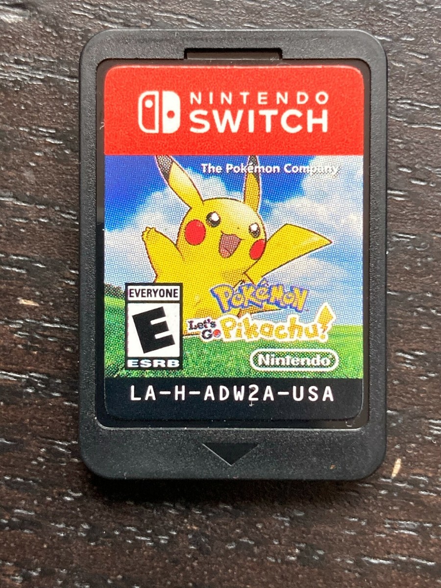 Pokémon: Let's Go, Pikachu! Nintendo Switch (2018) Cartridge Only