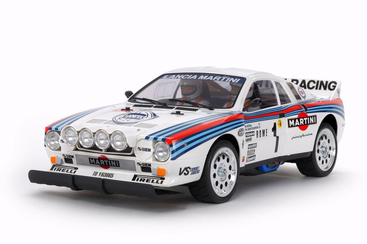 Tamiya 1/10 RC LANCIA 037 RALLY TA02-S W/ 60AMP ESC #58654 | eBay