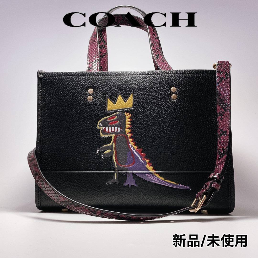 COACH Jean Michel Basquiat Dempsey Carryall Shoulder Bag C5661