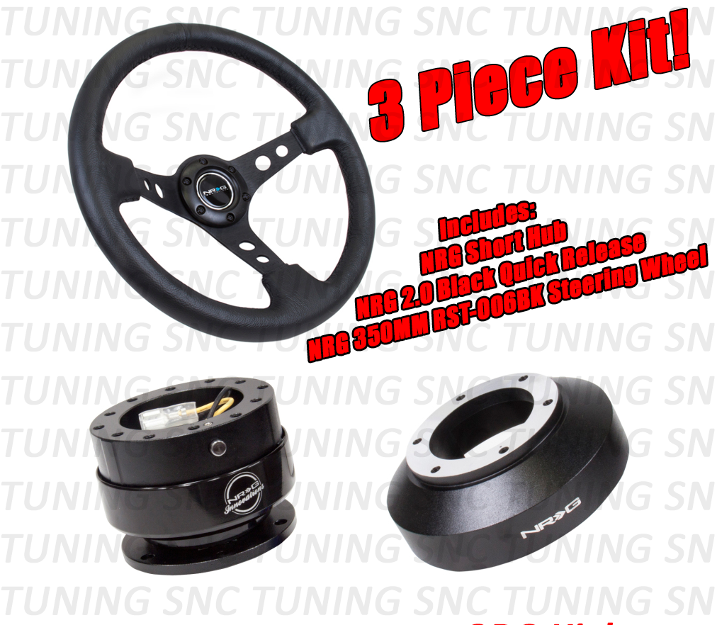 NRG Steering Wheel 2.0 Quick Release Hub Adapter Kit For 1995-2000