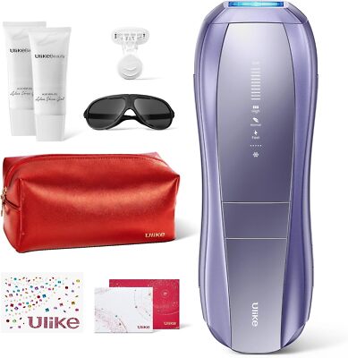 Ulike Laser Hair Removal, Air 10 IPL Hair Removal Device with Ice