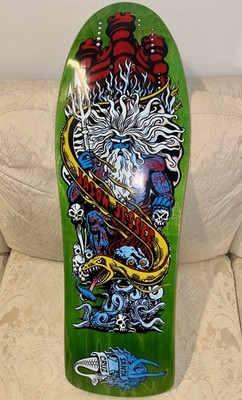 Santa Cruz Jason Jessee Neptune Skateboard Deck Reissue Green