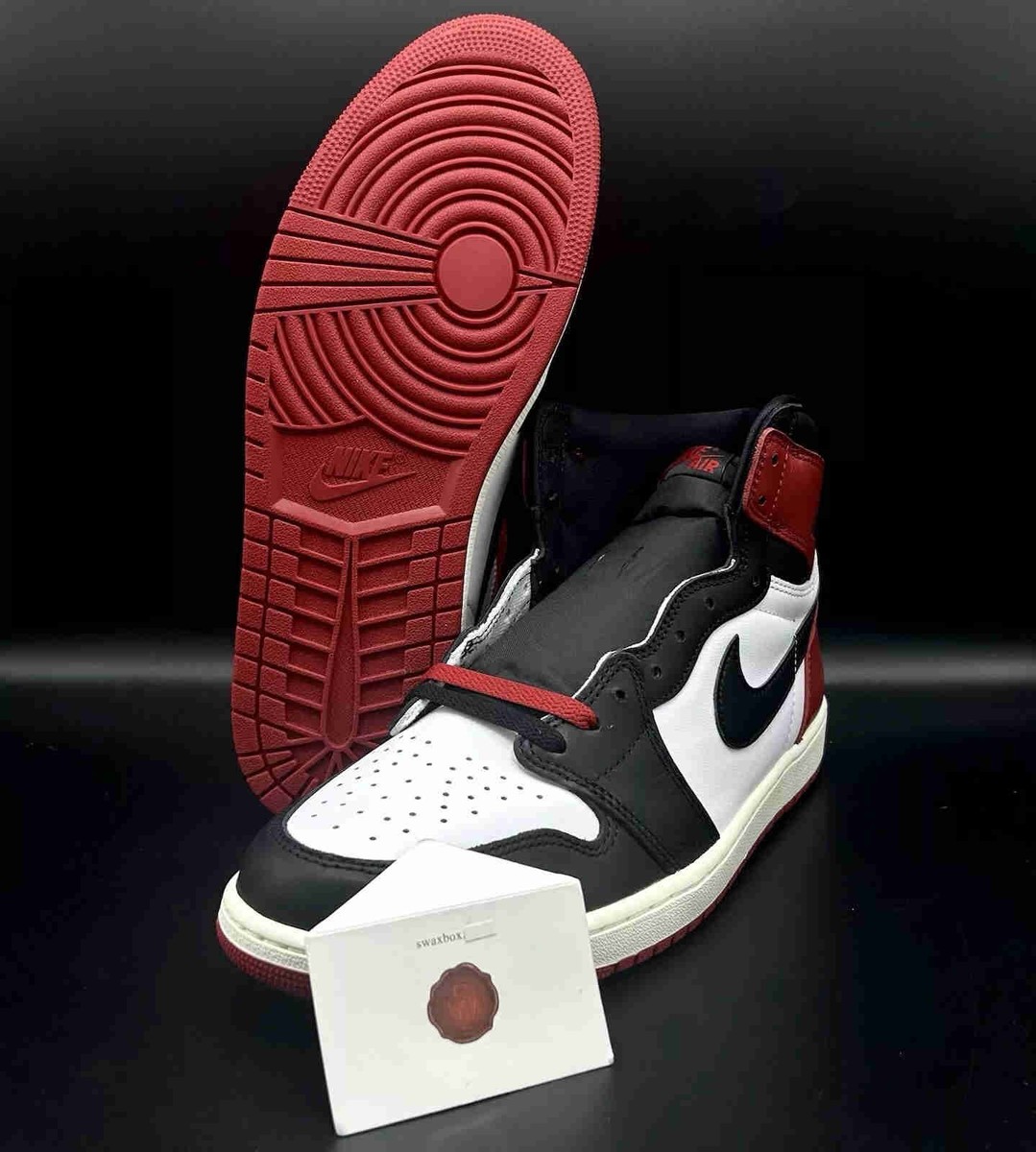 Air Jordan 1 Retro High OG Black Toe Reimagined DZ5485-106 | eBay