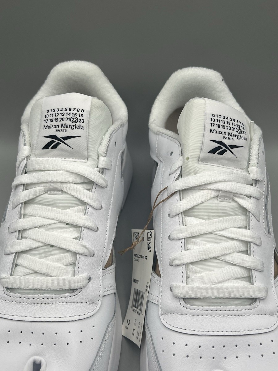 Reebok x Maison Margiela White Tabi Project 0 CL DQ - Men's Size