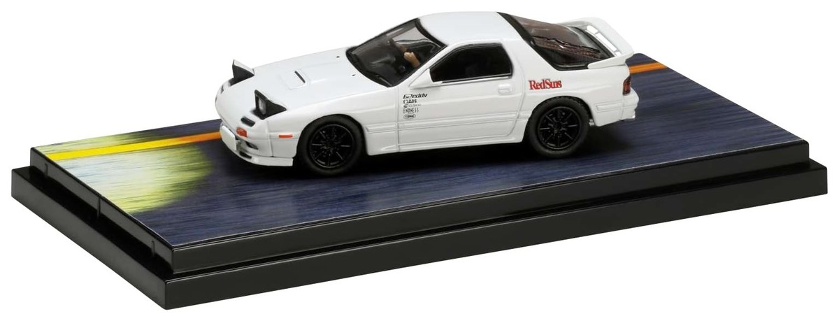 Hobby JAPAN HJ64 1/64 Mazda RX-7 (FC3S) ∞ / Initial D VS Kyoichi