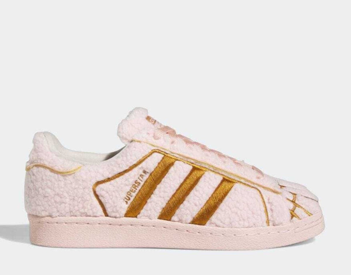 Size 9.5 - Adidas Superstar Conchas Pack - Strawberry for sale