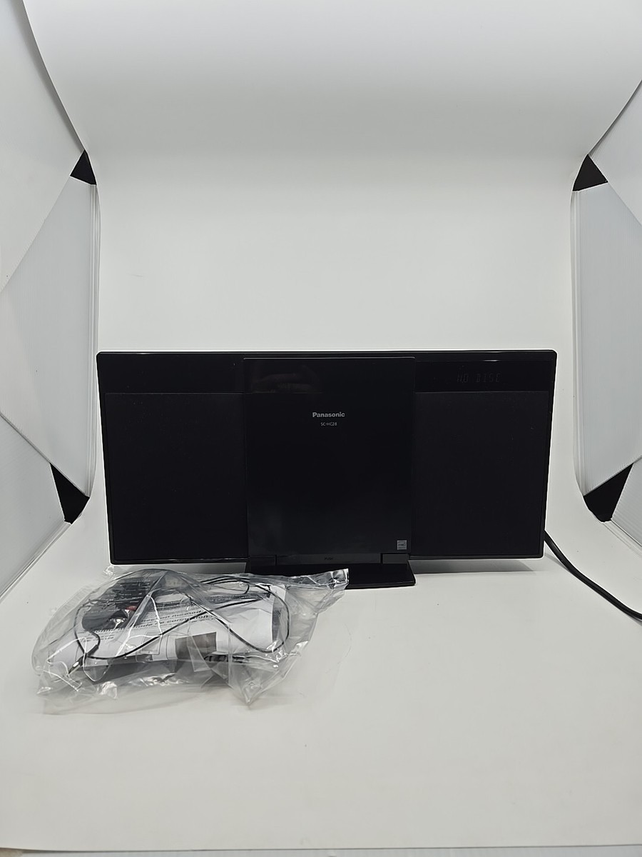 Panasonic SC-HC28 CD Player iPod iPhone Mini Compact Hi-Fi Speaker