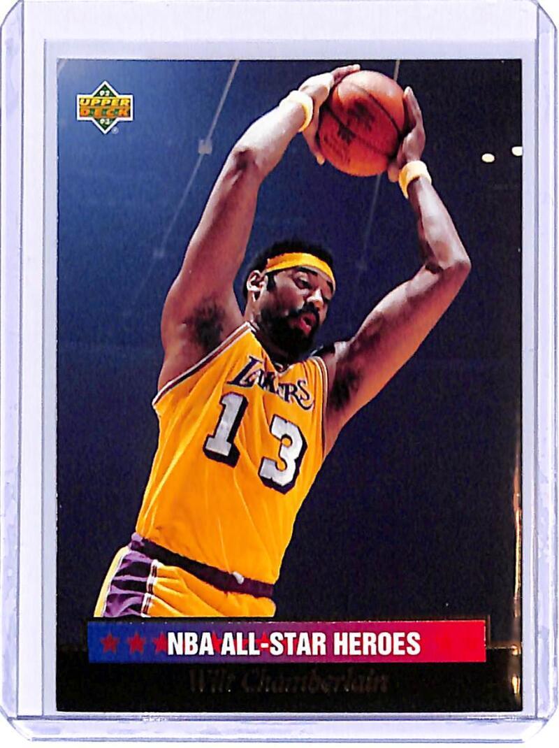 1992-93 Upper Deck NBA All-Star Heroes Gold Foil #3 Wilt