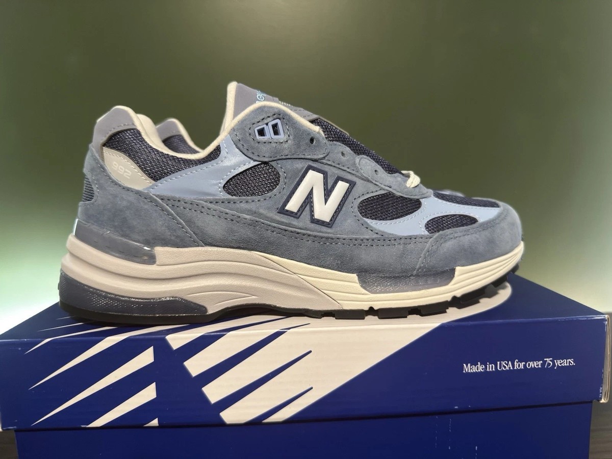 New Balance Made in USA Dusk Shower Blue White Sneakers OG U992TO
