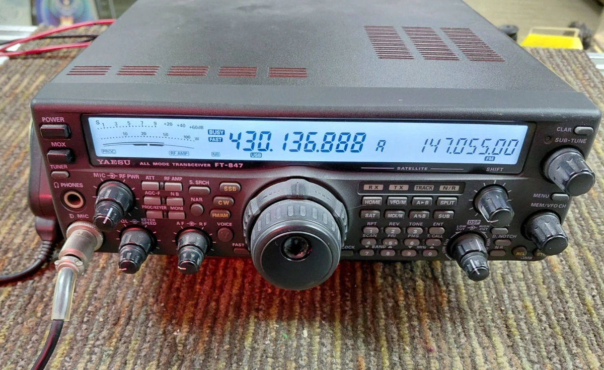 YAESU FT-847 全モードトランシーバー 通電・動作未確認 YAESU FT-847