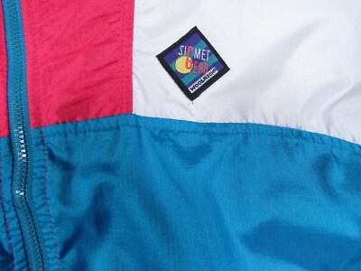 Vintage 80s Woolrich Sigmet Gear Colorblock Womens Full Zip