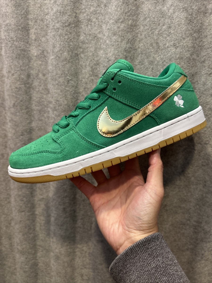 Nike SB Dunk Low Pro “St. Patrick's Day” 2022 - Men's Size 9.5