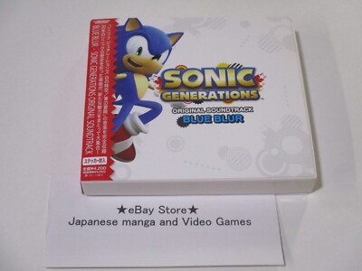 Sonic Generations Original Soundtrack Blue Blur Sega Japan Game