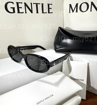 GentleMonster Sunglasses Bold Bandoneon.s 01 Black Frame Black
