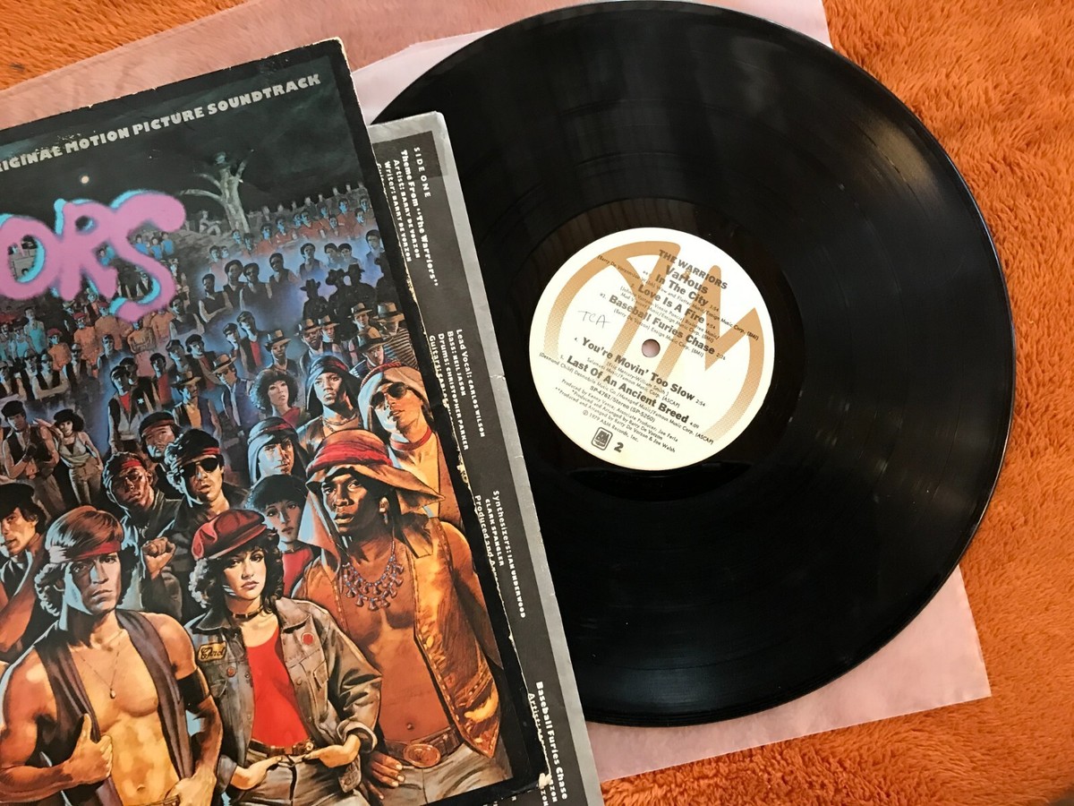 The Warriors Original Soundtrack A&M sp4761 Original vinyl 1979