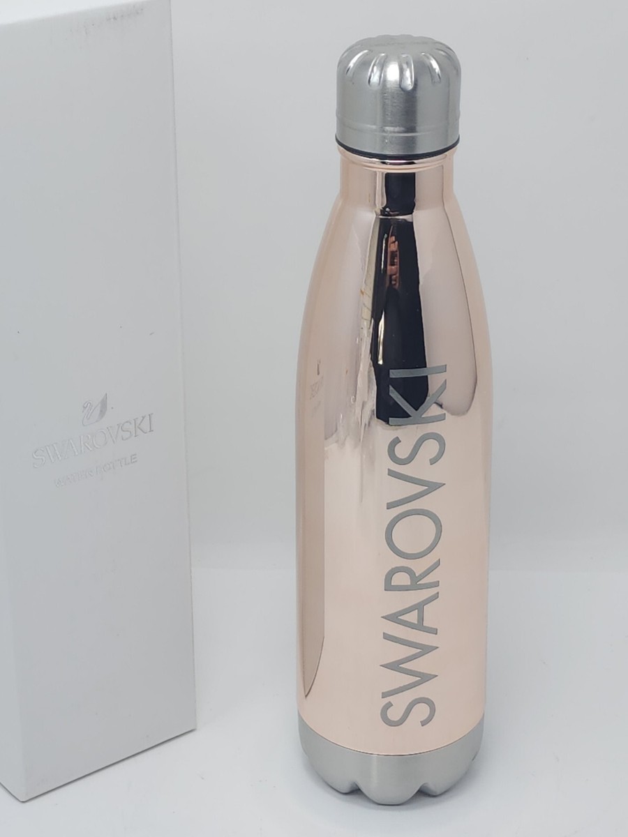 Swarovski Stainless Steel Flask Water Bottle 17oz/500ml BPA Free