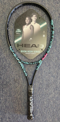 2025 Head Boom MP NEON Tennis Racket Unstrung 4 1/4
