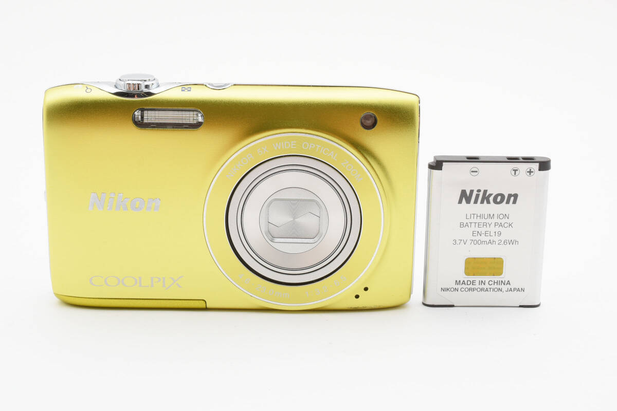 Nikon COOLPIX S3100 Citrus yellow 14.0MP Digital Camera English