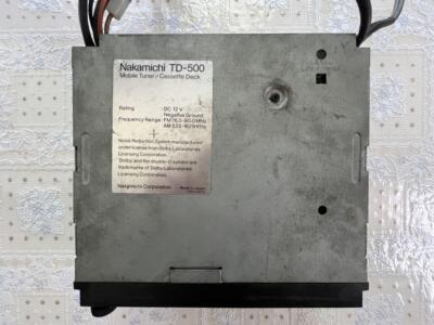 NAKAMICHI TD-500 Mobile Tuner Cassette Deck 