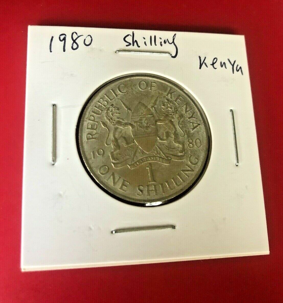 1980 KENYA ONE SHILLING - NICE WORLD COIN !!! | eBay
