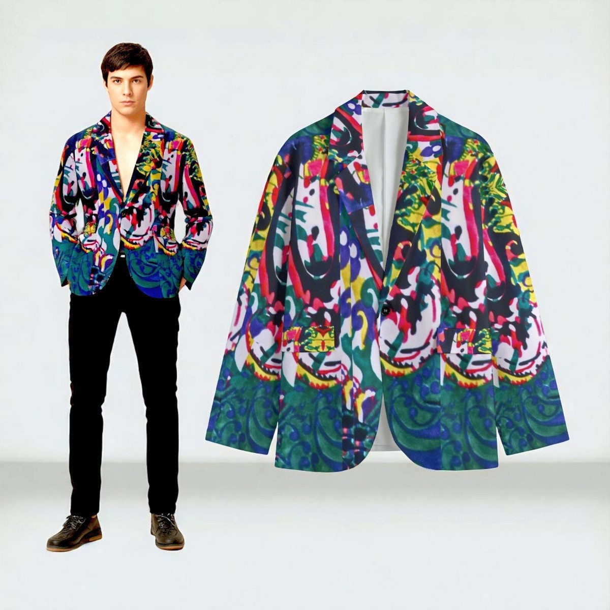 80s Madonna Inspired Concert Jacket for Men -New with Tags - Size