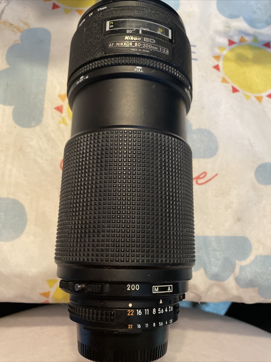Nikon ED AF Nikkor 80-200mm 1:2.8 D Lens | eBay