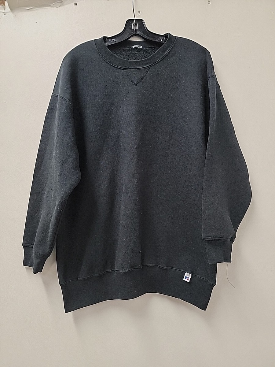 Vintage 90s Russell Athletic Made In USA Blank Crewneck Sweatshirt