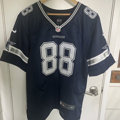Dez Bryant Nike Jersey Blue #88 On Field NFL Dallas Cowboys Mens