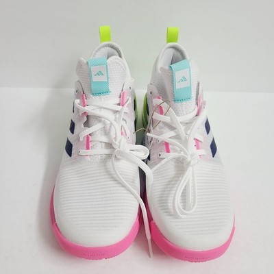 Adidas Womens CrazyFlight Mid Volleyball Shoes HP3337 Size 8 White