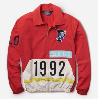 Polo Ralph Lauren Vintage Stadium 1992 Plates Jacket Olympics