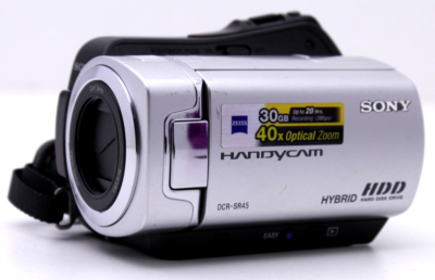 Sony DCR-SR45 Handycam Digital Video Camcorder w/ AC-L200 AC