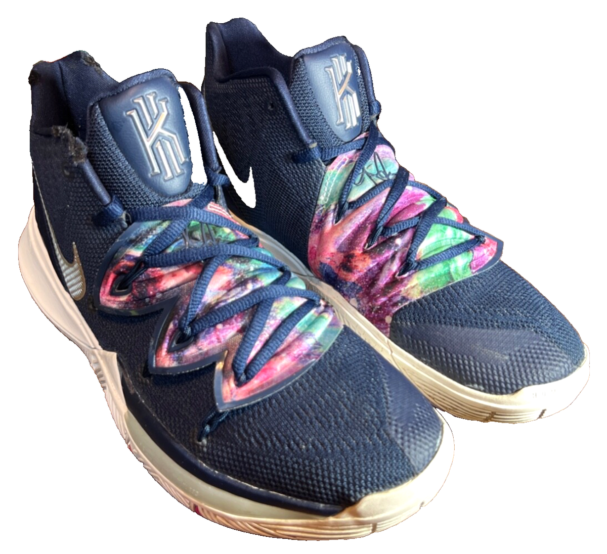Nike™ Kyrie 5 'Galaxy' Basketball Shoes ~ AO2918-900 ~ Men Sz 8.5
