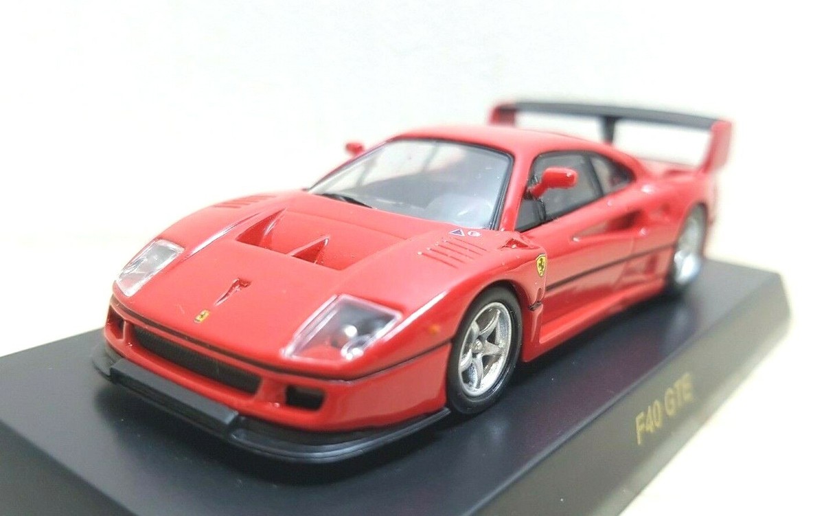 Kyosho 1/64 FERRARI F40 GTE RED diecast car model | eBay