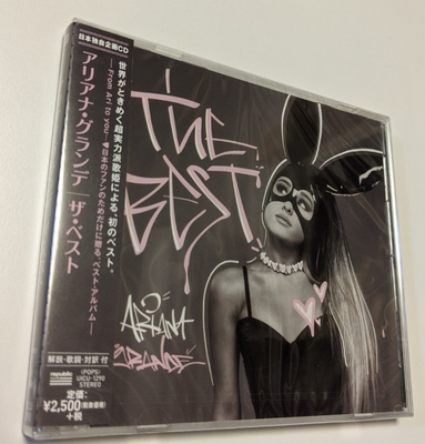 Ariana Grande The Best CD Greatest Hits Album Japan Original