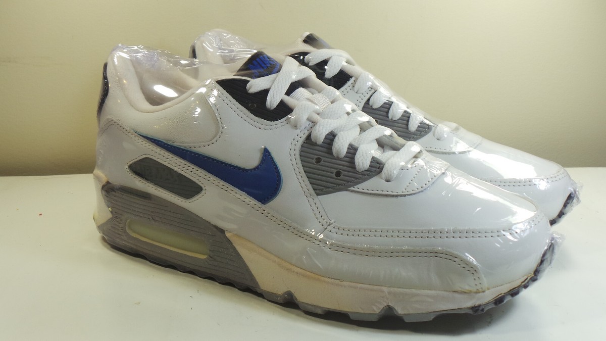 DS NIKE 2003 AIR MAX 90 304948 142 HARBOR BLUE 8.5 VINTAGE SAFARI