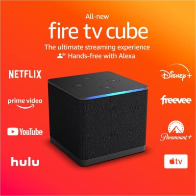 New Amazon - Fire TV Cube 3rd Gen (newest model) Stream, Alexa, Wi