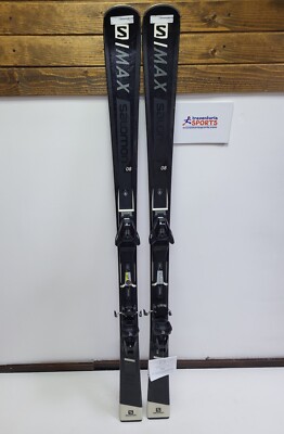 Salomon S MAX 160 cm Ski +NEW Salomon 10 Bindings Winter Sport