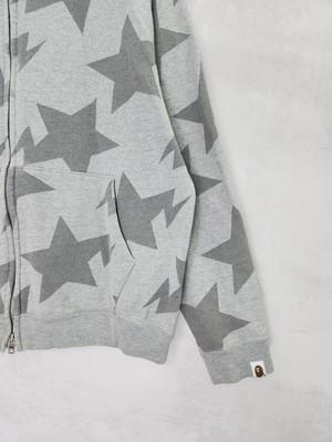 Vintage A bathing ape classic Full zip hoodie stars Nigo size M | eBay