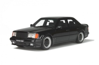 OTTO MOBILE 1986 Mercedes 300 E 5.6 AMG ''THE HAMMER'' Black 1:18