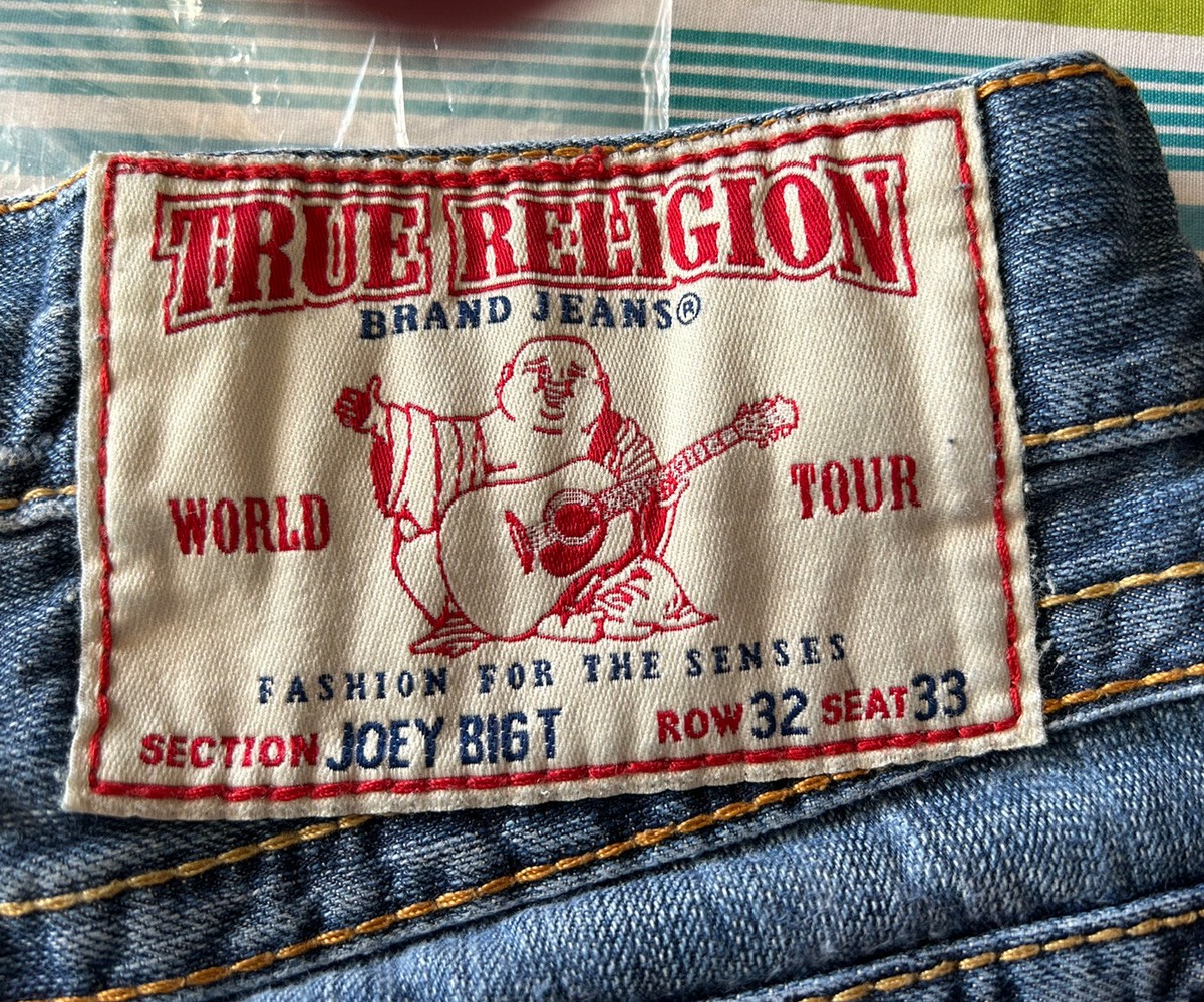 True Religion Jeans, Joey Big T, Row 32, Seat 33 | eBay