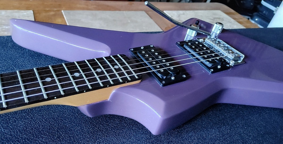Aria Pro II ZZ Guitar 1985 (Japan) Dark Lavender All Original