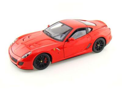 FERRARI 599 GTO SCUDERIA ROSSO RED HOT WHEELS ELITE EDITION 1:18