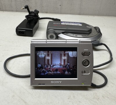 SONY Walkman D-VM1 Portable CD/DVD Player with Monitor -READ- | eBay