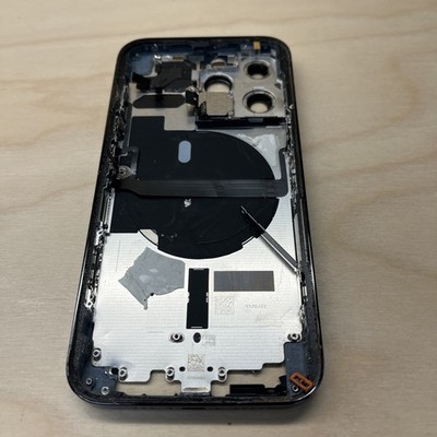 CRACKED iPhone 13 Pro Max Back Housing Replacement Frame Sierra