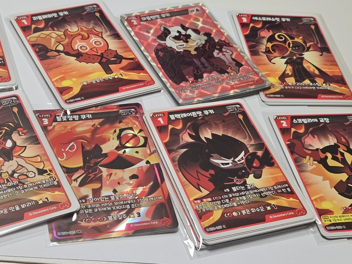 Cookie Run Braverse Cookies of Legend BS4-001 ~ 022 Single Card