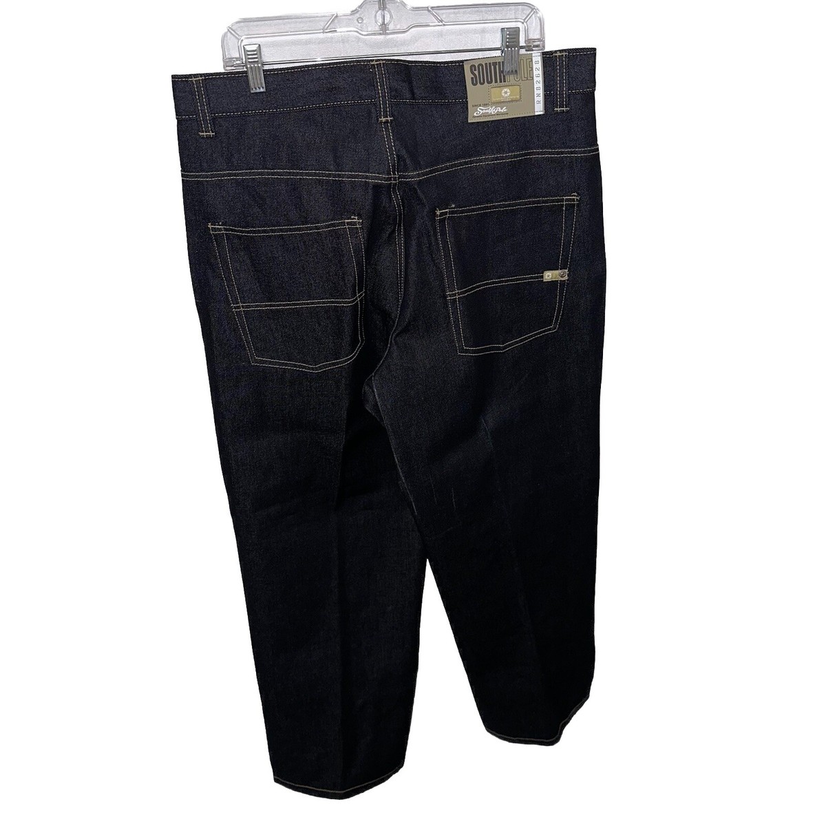 Vintage Y2K SouthPole Jeans Very Baggy Wide Leg Gold Label Dark