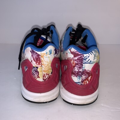 Adidas Womens 10 Torsion ZX Flux Multicolor Tiger Animal Rainbow