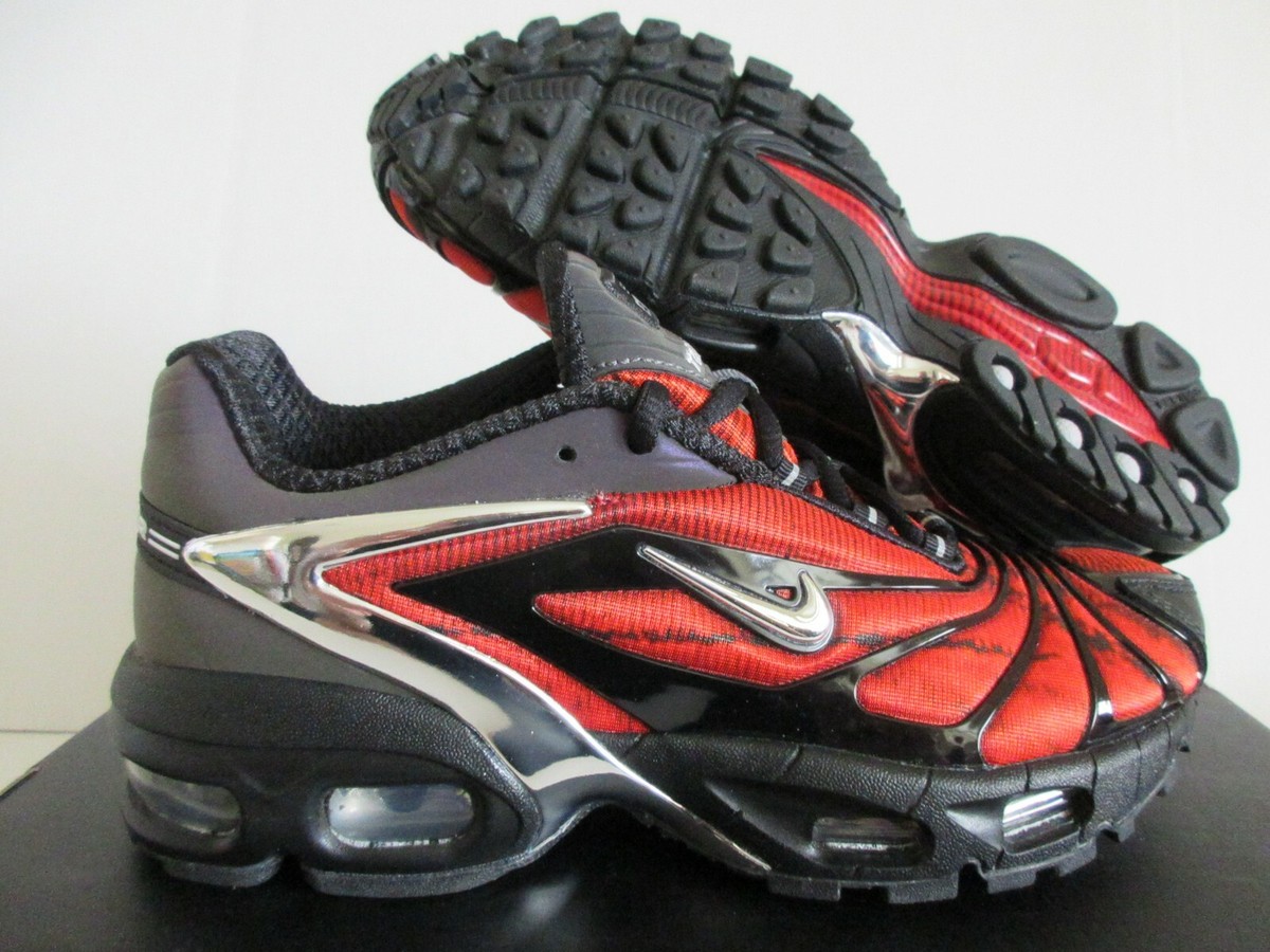 Nike Air Max Tailwind V / Skepta Black-Chrome-Red Mens Sz 4
